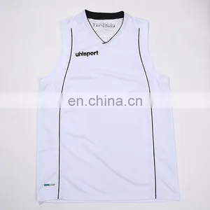 100% Polyester Dri Fit Men Sleeveless Sports Vest for Sale thumbnail-1