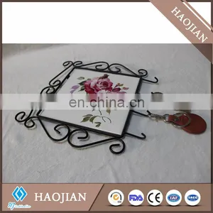 4 Hook Wrought Iron Racks for Keys thumbnail-4