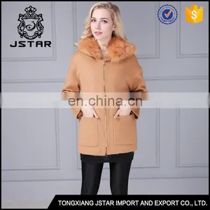 Fashion European Ladies Cashmere Winter Coat on Sale thumbnail-4