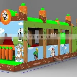 New Commercial Inflatable Obstacle Course thumbnail-2