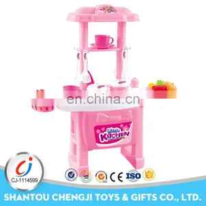 Preschool Kids Kitchen Play Toys Plastic Pretend Play Food Sets thumbnail-2