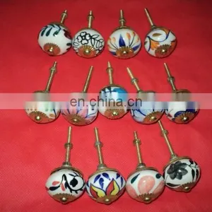 INDIAN CERAMIC HANDMADE DOOR KNOBS thumbnail-2
