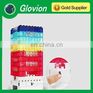 Glovion Creative 5V Safety DIY Toy Bricks Light Tetris Light Building Block Nightlight LED Light Constructible Desk Lamp thumbnail-2