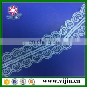 Warp Knit Technology Polyester Lace Trim for Underwear thumbnail-3