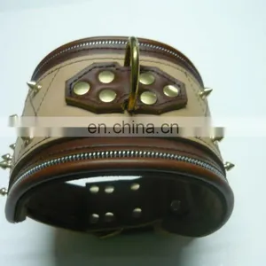 Designer Leather Dogs Collar and Leashes Manufacturer thumbnail-5