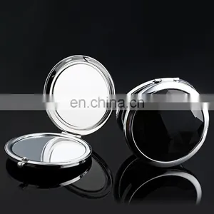 Customized Logo Printed Makeup Double Sides Crystal Decorative Mirror thumbnail-3