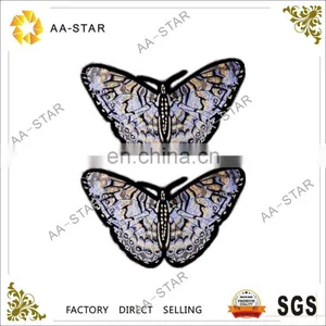 Simple Butterfly Patch Sew on Applique for Clothing thumbnail-1