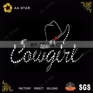 Cowgirl Letters Glitter Motif for T-shirt thumbnail-1