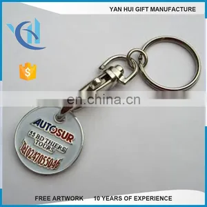 Trolley Keyring,dollar Trolley Coin Keyring, Shopping Trolley Coin Keyring thumbnail-6