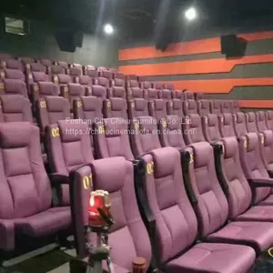 High End Luxury Vip Cinema Seating,fabric Folding Cinema Chair thumbnail-4