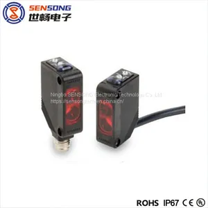 31mm Square Diffuse Retro-Reflective Photoelectric Sensor thumbnail-1