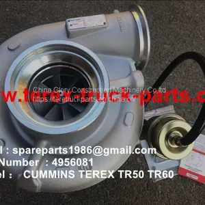 4956081 CUMMINS TURBO CHARGER TEREX TR45 TR50 TR60 TR100 MINING DUMP TRUCK OFF HIGHWAY thumbnail-1