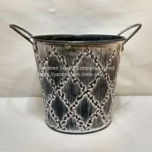 2018 New Desgin of Metal Flower Pot for Decoration From China Supplier thumbnail-3