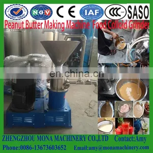 Almond Butter Cashew Nut Butter Jam Peanut Butter Making Machine Production Line Colloid Mill thumbnail-5