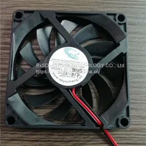 DC 24V 2Pin 8CM 80MM 8010 80x80x10mm Computer Case Cooling Fan thumbnail-2