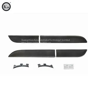 KM for Dry Carbon Fiber Macan Door Trims Fit for Por-sche Macan/ Turbo 2014year~ Side Molding Trims thumbnail-1