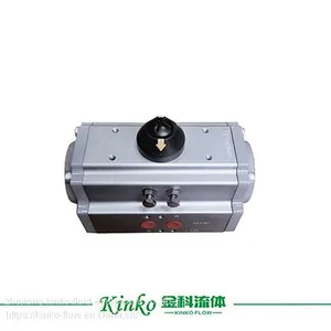 Spring Return Double Acting Pneumatic Actuated Rotary Angle 90degree for Ball Valve and Butterfly Valve thumbnail-2