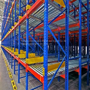 Warehouse Carton Storage Roller Gravity Pallet Flow Rack thumbnail-5