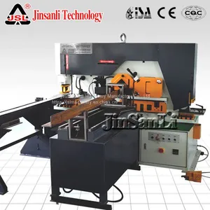 JSL JINSANLI Hydraulic Ironworker Hydraulic Punch and Shear Machine thumbnail-1