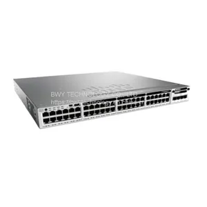 Brand New WS-C3850-48P-E Cisco 48 Ports PoE Gigabit Ethernt Switch IP Service thumbnail-1