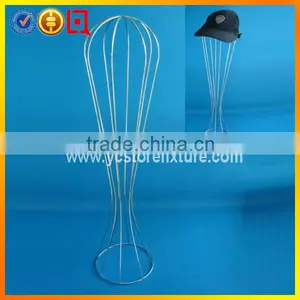 Vase-shape Metal Wire Single Hat Dispaly Stand thumbnail-1