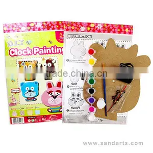 Wooden DIY Clock Painting Kit thumbnail-2