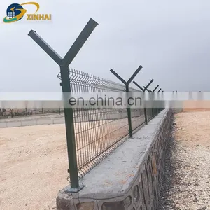 XINHAI 3D Welded Mesh Fence With Y Post thumbnail-2