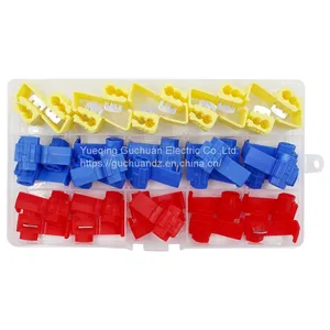 Quick Connection Clamp, Wire and Wire Buckle Connector, Boxed 36 Pcs, Red, Yellow and Blue thumbnail-1