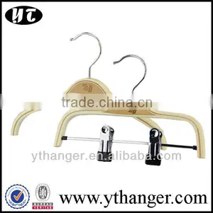 LH003 Small Hanger Skirt Hanger Laminated Hanger thumbnail-1