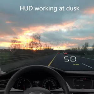 3.5 Inch Head Up Obd2 Car Hud Display With Car Overspeed Alarm thumbnail-3