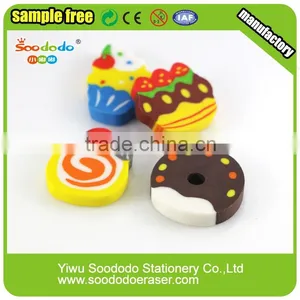 Cartoon Harmless Extruded Eraser Food Shape thumbnail-2