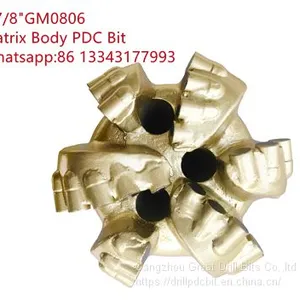 Factory Price Mining Oil Water Well Drill Matrix Body Pdc Rock Drill Bits thumbnail-1