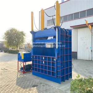 Hydraulic Packer Pop Can Beverage Bottle Woven Bag Film Sponge Packer Small Vertical Packer thumbnail-2