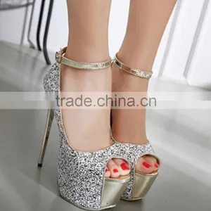 C71673A Ladies Wholesale High Heel Elegant Wedding Shoes thumbnail-4