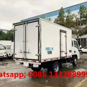 Good Price YUEJIN S70 4*2 LHD Gasoline Cold Van Box Truck 1T-1.5T Loading Capacity for Sale thumbnail-4