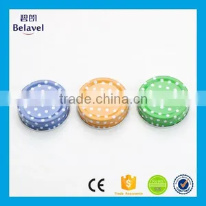 54mm Glass Jar Lid White Dot Colorful Metal Screw Cap for Mason Jar Quality Choice thumbnail-2