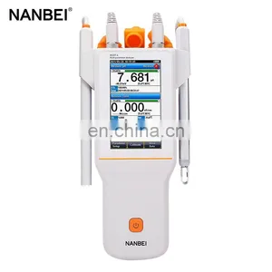 Lab Scientific Research pH EC Conductivity ISE DO Temp Orp Portable Multiparameter Water Analyzer thumbnail-1