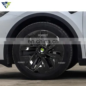 Applicable to T-esla Model Y Hub Cover P Version Wheel Protection Cover Exterior Accessories Modification thumbnail-2
