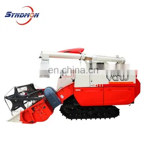 70HP Chinese Brand YAZU Kubota Type Paddy Rice Combine Harvester With Acceptable Price thumbnail-3