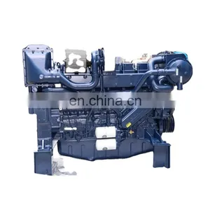 Water Cooled Weichai WP13 500HP 1800RPM Marine Inboard Engine on Sale thumbnail-1