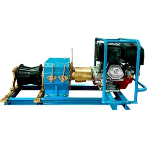Changyun Technology 5T Gasoline Winch (Shaft Drive) - A Cable Laying Pulling Machine thumbnail-1