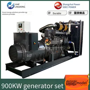 Shanghai Diesel Engine 6w Series High-power Power Unit, 900kw Diesel Generator Set With Low Vibration and High Reliability thumbnail-4
