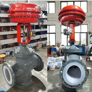 H41 Type PTFE/PFA/FEP Lined Lift Through Way Check Valve thumbnail-3