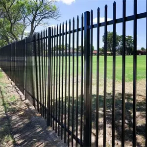 Powder-Coated Aluminum Outdoor Villa Garden Ornamental Fence With 10-Year Rust Warranty thumbnail-2