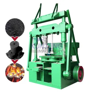 High Pressure Punching Machine Corn Cob Charcoal Biochar Honeycomb Briquette Machine EPC thumbnail-1