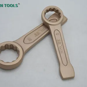 Non-Sparking Striking Box Wrench 36mm Beryllium Copper Spark-Proof Tool thumbnail-2
