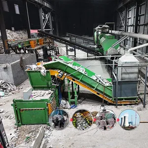Mixed Waste Sorting Machine for Municipal Solid Waste (MSW) Solid Waste Sorting Shredding and Packaging Production Line EPC thumbnail-1