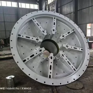 Cast Steel Ball Mill Head for Mineral Processing thumbnail-1