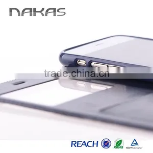 Standing Book Cover PU Fabric Case for Galaxy S6, G9200, Various Colors Available Daily Case For Samsung Galaxy S6 G9200 thumbnail-2