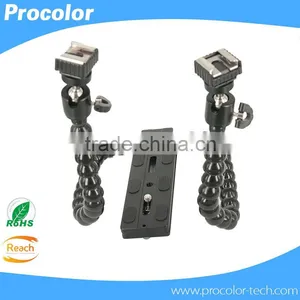 2016 New Technology Flash Led Light Work Tripod Stand With 1/4"Screw thumbnail-1
